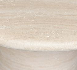 Cardinal Round Concrete End Table (22")