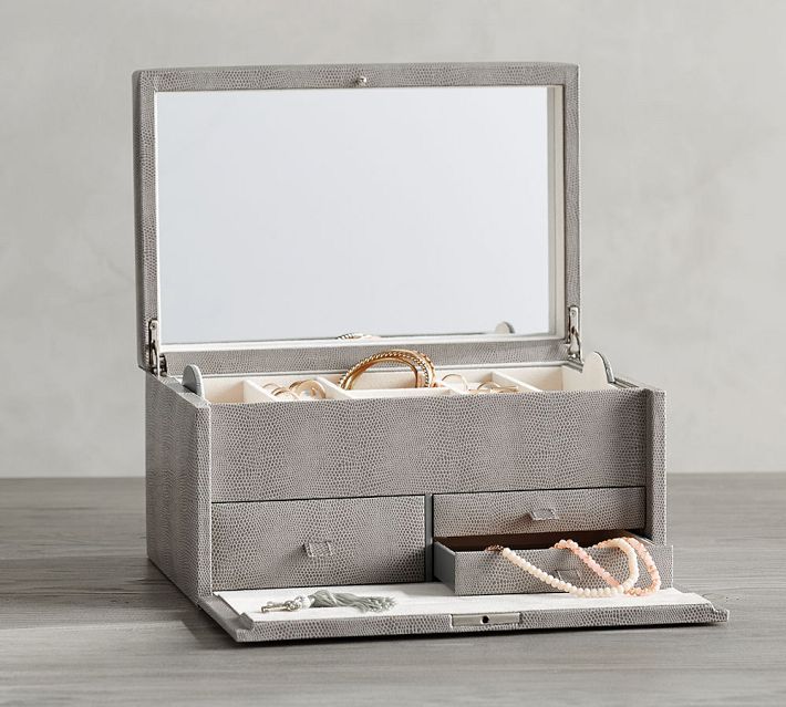 Mckenna Personalized Jewelry Box | Pottery Barn