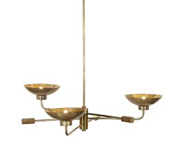 Rayley Brass Chandelier (38")