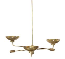 Rayley Brass Chandelier (38")