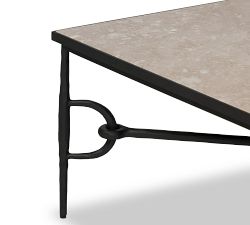 Sharine Square Marble Coffee Table (48.5")