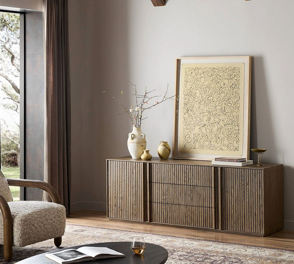 Soren Media Console (75") by Pottery Barn