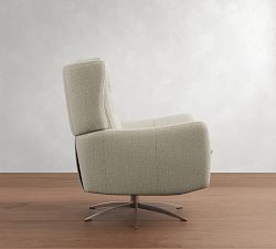 Wells Tufted Power Swivel Recliner