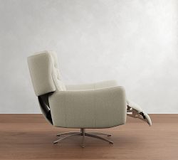 Wells Tufted Power Swivel Recliner