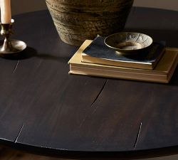 Caselle Round Reclaimed Wood End Table (33")