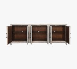 Eliza Reclaimed Wood Mirrored Buffet (98")