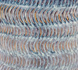 Willow Ceramic Round Outdoor Accent Table (13")