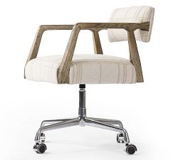 Beldan Upholstered Swivel Desk Chair