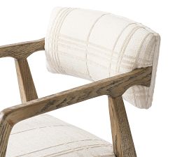 Beldan Upholstered Swivel Desk Chair