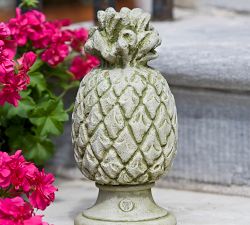Cast Stone Concrete Pineapple Finial Garden Object