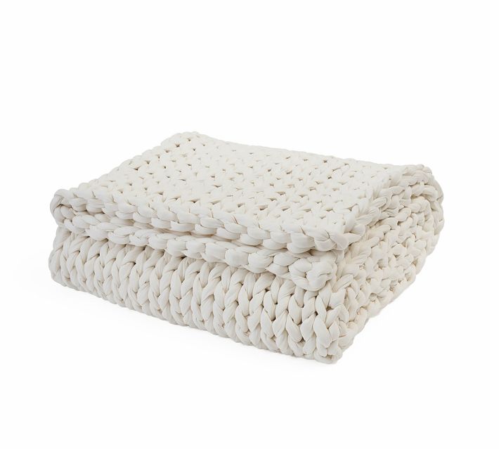 Bearaby Organic Cotton Napper Weighted Blanket | Pottery Barn