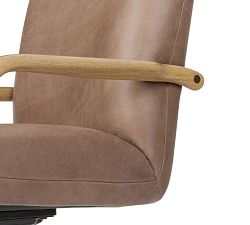 Flinton Leather Desk Chair