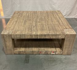 Open Box: Rockport Square Coffee Table, 44" - Sierra