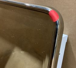 Open Box: Vintage Recessed Medicine Cabinet, 21" x 34" - Polished Nickel