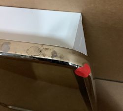 Open Box: Vintage Recessed Medicine Cabinet, 21" x 34" - Polished Nickel