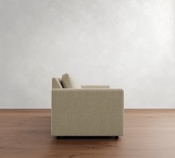 Sanford Square Arm Sleeper Sofa (55"&ndash;79")