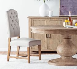 Carrie Round Reclaimed Wood Dining Table (60")