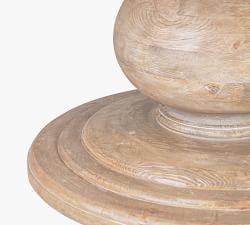 Carrie Round Reclaimed Wood Dining Table (60")