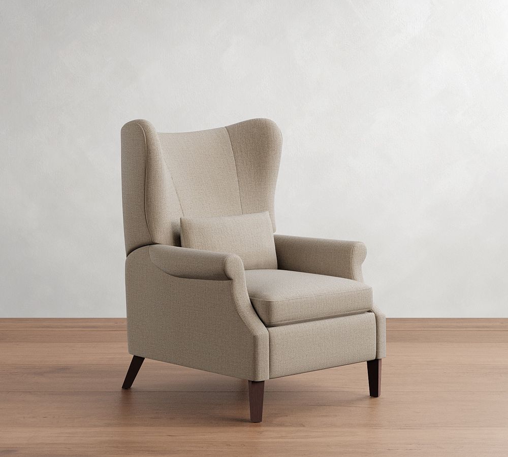 Champlain Roll Arm Recliner by Pottery Barn