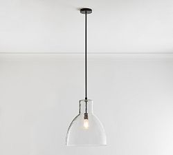 Open Box: Bridget Recycled Glass Pendant (8"-17")