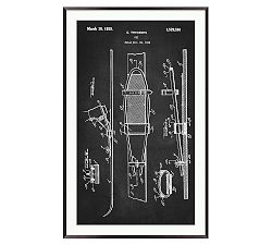 Open Box: Chalkboard Ski 2 Print, 22" x 35"