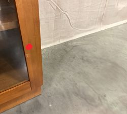 Open Box: Reed Modular Bar Collection, Display Cabinet - Antique Umber