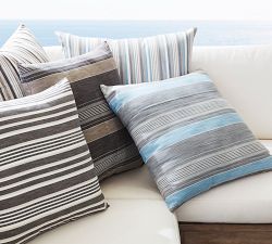 Bamforth Striped Outdoor Pillow