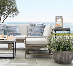 Bamforth Striped Outdoor Pillow