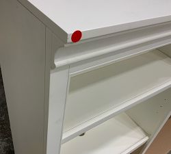 Open Box: Aubrey  Modular Home Office Hutch (36"W x 53"H) - Dutch White