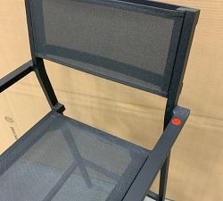 Open Box: Fiji Metal &amp; Mesh Bar Stool (30") - Black