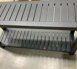 Open Box: Indio Metal Outdoor Console Table (51") - Slate