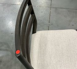 Open Box: Quincy Basketweave Dining Chair - Black