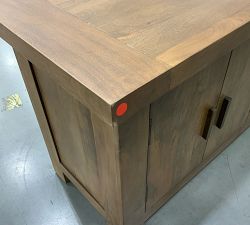 Open Box: Reed Grand Media Console (72") - Antique Umber