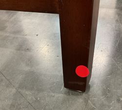 Open Box: Classic Leather Counter Stool (24") - Signature Chalk, Espresso