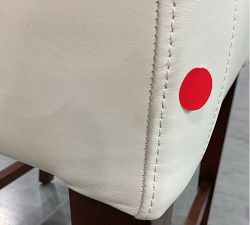 Open Box: Classic Leather Counter Stool (24") - Signature Chalk, Espresso