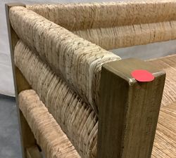 Open Box: Malibu Woven Bench (64") - Honey