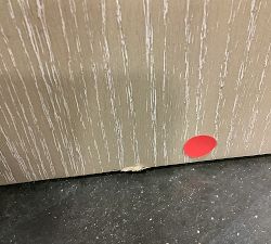 Open Box: Modern Farmhouse Modular Glass Cabinet (34") - Fog