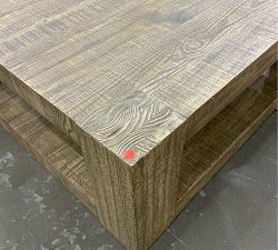 Open Box: Rockport Square Reclaimed Wood Coffee Table (44") - Sierra