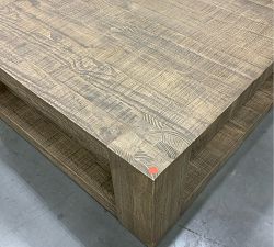 Open Box: Rockport Square Reclaimed Wood Coffee Table (44") - Sierra