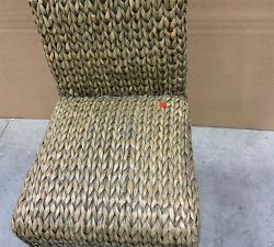 Open Box: Seagrass Counter Stool (27") - Gray Wash