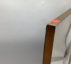 Open Box: Stowe Modern Metal Frames, 25" Sq (8"x10" Opening) - Brass