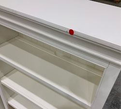 Open Box: Aubrey Modular Home Office Hutch (36"W x 53"H) - Dutch White