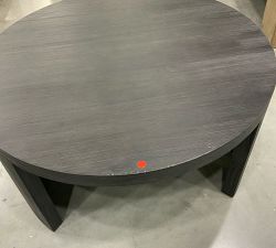 Open Box: Folsom Round Nesting Coffee Table (39" Diam.) - Charcoal