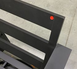 Open Box: Malibu Metal Swivel Outdoor Lounge Chair Frame - Black