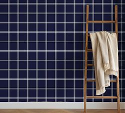 Windowpane Plaid Wallpaper