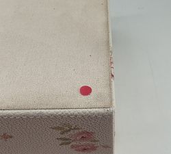 Open Box: LoveShackFancy Leather Floral Jewelry Travel Box, Medium