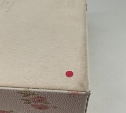 Open Box: LoveShackFancy Leather Floral Jewelry Travel Box, Medium