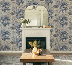 Scenic Tree Toile Removable Wallpaper