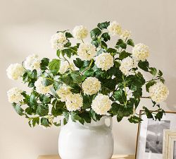 Faux Snowball Branch