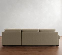 Big Sur Roll Arm Return Bumper Sectional (114"&ndash;146")